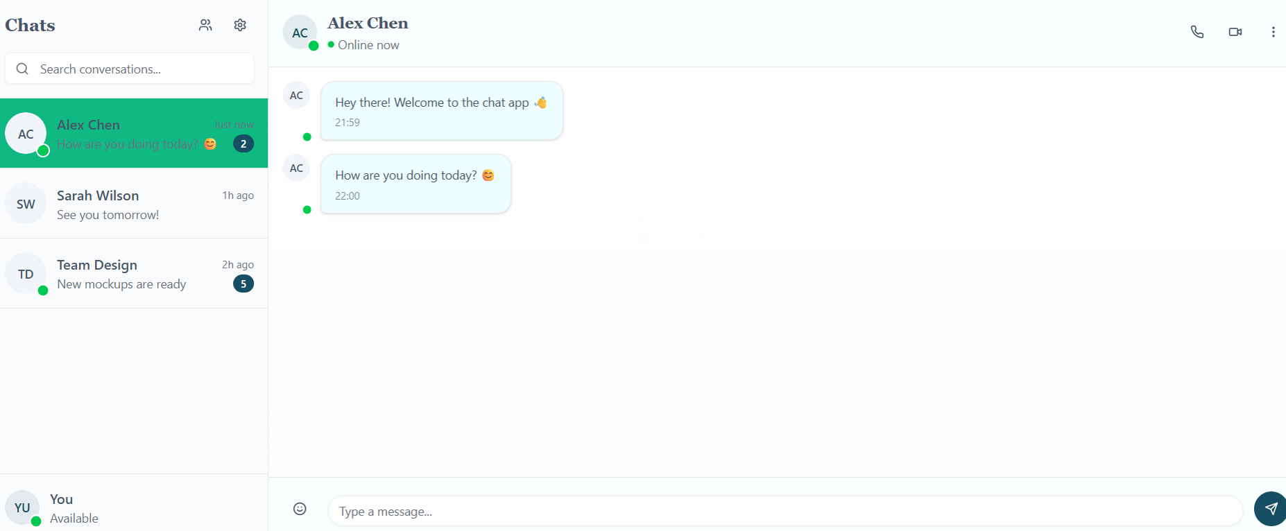 MERN Chat App screenshot